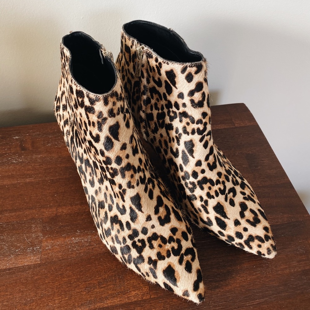 Sam Edelman Anthropologie fur ankle booties